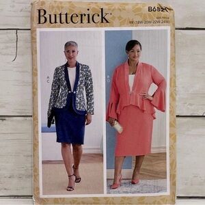 ⭐️5 for $28⭐️ NEW Butterick B6821 Sewing Patterns PLUS SIZE UNCUT